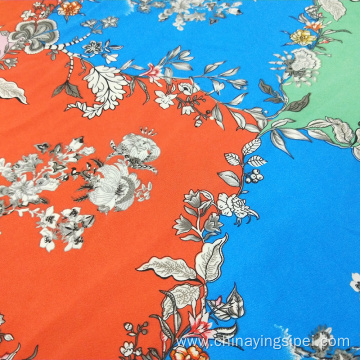 Woven Polyester Spandex 100D 4 Way Stretch Printed Fabric